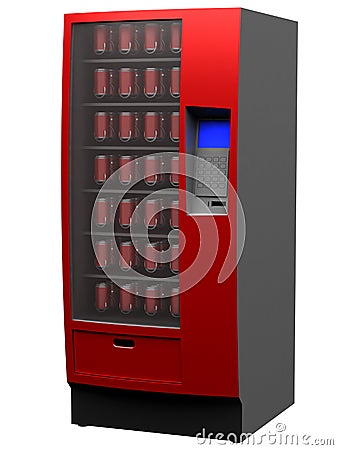 Vending machine Stock Photo