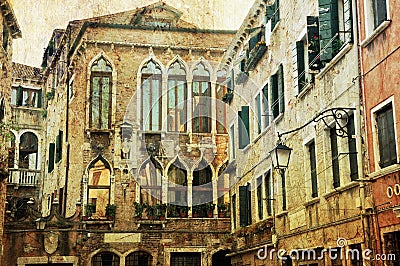 Venetian Architecture Stock Photo