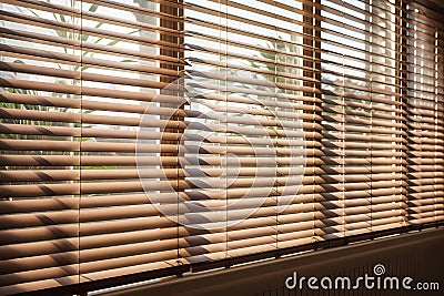 Venetian Blinds - France (Generative AI) Stock Photo