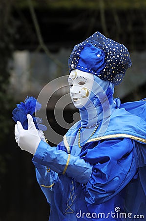 Venetian Carnival Mask Stock Photo