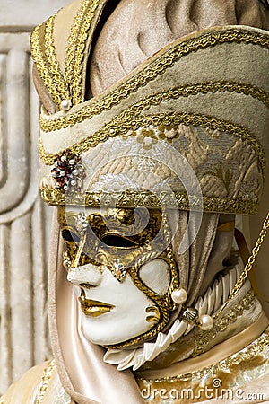 Venetian carnival mask Editorial Stock Photo