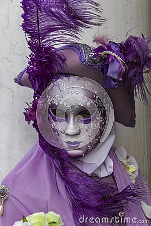 Venetian carnival mask Editorial Stock Photo