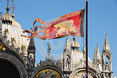 The Venetian Emblem Stock Photo