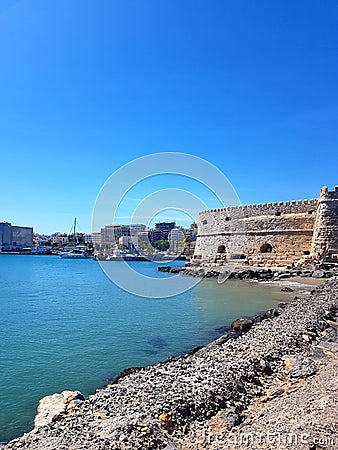 Venetian fortress of Koules Editorial Stock Photo