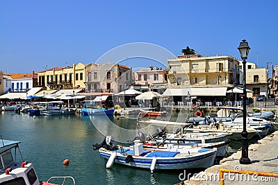 Venetian harbour editorial Editorial Stock Photo