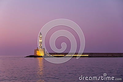 Venetian lighthouse Stock Photo