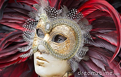 Venetian mask Editorial Stock Photo