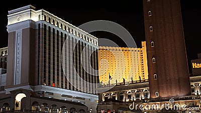 The Venetian Resort Hotel Casino in Las Vegas Editorial Stock Photo