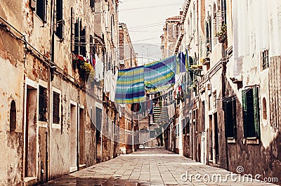 Venetian street Stock Photo