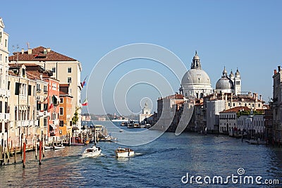 Venezia Canal Grande Stock Photo