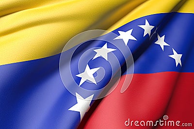 Venezuela flag Stock Photo