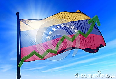 Venezuela stock markets up gain Stock Photo