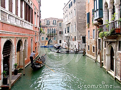 Venice canal Stock Photo