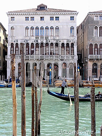 Venice Canal Grande Stock Photo