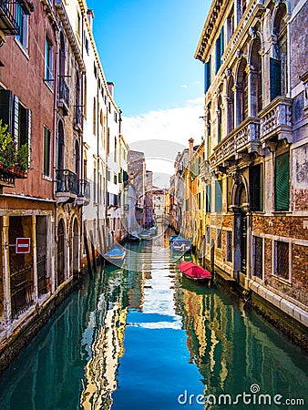 Venice canal Stock Photo