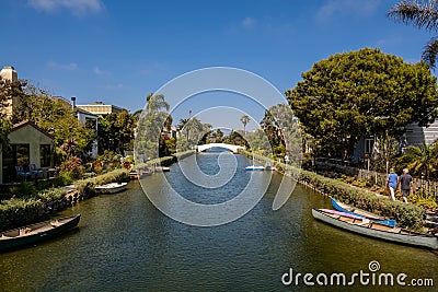 The Venice Canals Editorial Stock Photo