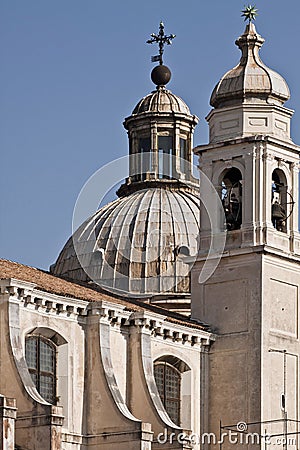 Venice - Church of the Jesuits Stock Photo