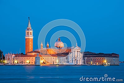 Venice - Church of San Giorgio Maggiore Stock Photo