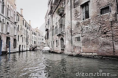 Venice dark scene Stock Photo