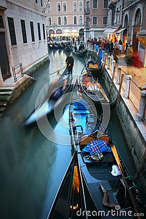 Venice gondola Stock Photo