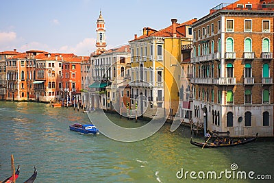 Venice grand channel Editorial Stock Photo