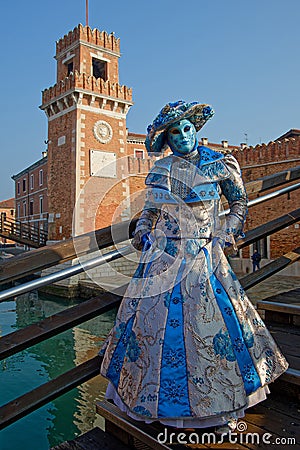 The Carnival of Venice at the Arsenal Editorial Stock Photo