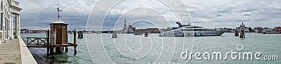 Venice Italy, Lido island Editorial Stock Photo