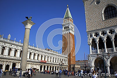 Venice landmarks Italy Editorial Stock Photo