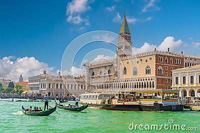 Venice landscape, cityscape of town in Italy Stock Photo