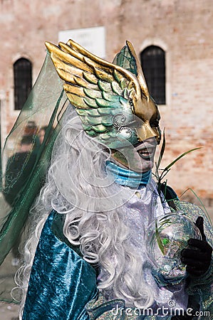 Venice Masks, Carnival 2019 Editorial Stock Photo