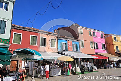 Town, city, marketplace, neighbourhood, public, space, market, sky, street, urban, area, house, square, downtown, facade, mixed, u Editorial Stock Photo