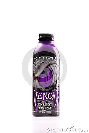 Venom Energy Sports Drink Editorial Stock Photo