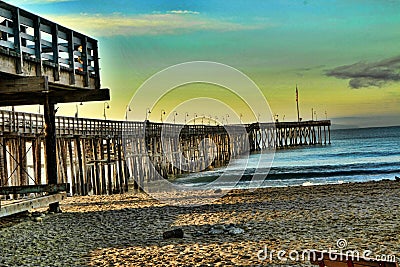 Ventura Pier Stock Photo