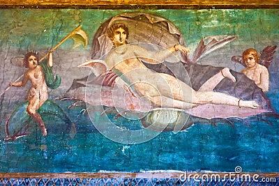 Venus in Pompeii Stock Photo