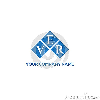 VER letter logo design on BLACK background. VER creative initials letter logo concept. VER letter design.VER letter logo design on Vector Illustration