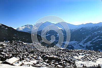 Verbier Stock Photo