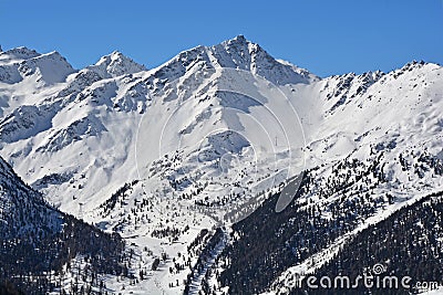 Verbier Stock Photo