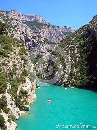 Verdon - France Stock Photo