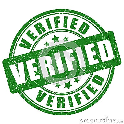 Verified stamp Vector Illustration