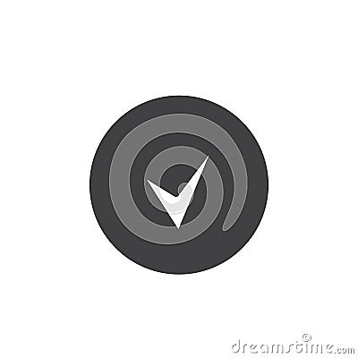 Verified vector icon Vector Illustration