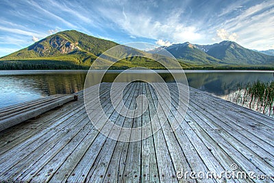 Vermilion Lakes Stock Photo