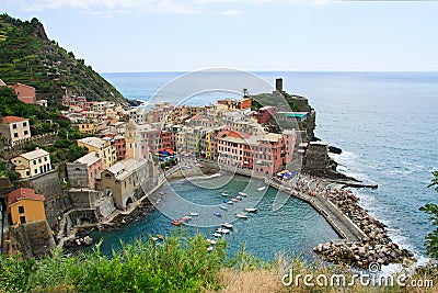 Vernazza, Italy Stock Photo