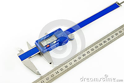 Vernier caliper Stock Photo