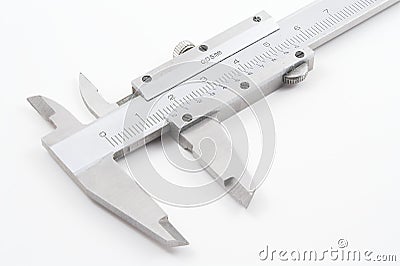 Vernier Calipers Stock Photo