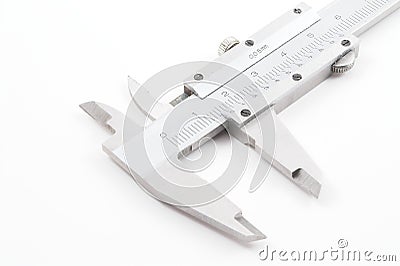 Vernier Calipers Stock Photo