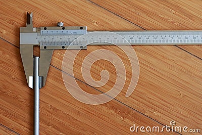 Vernier calipers Stock Photo