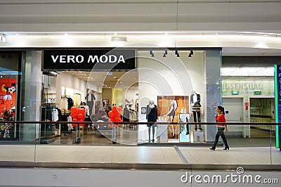 Vero Moda store Editorial Stock Photo