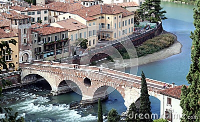 Verona, the city off love Stock Photo