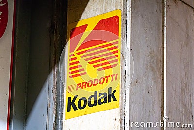 Kodak signage Editorial Stock Photo