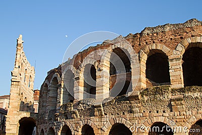 Verona, Roman Arena Stock Photo